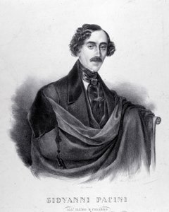 Portrét Giovanniho Paciniho, italského skladatele (1796-1867). od Unknown artist