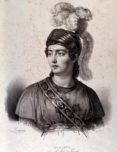 Portrét Giuditty Pasta v Tancredi, dílo Gioacchino Rossini od Unknown artist