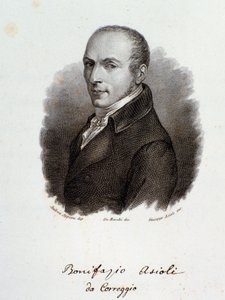 Portrét italského skladatele Bonifazia Asioliho (rytina. 19. století) od Unknown artist
