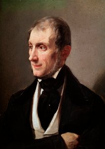 Portrét italského prozaika a básníka Tommase Grossiho (1790-1853) Anonymní obraz. Milán 19. století, Museo di Milano - Portrét italského básníka a prozaika Tommase Grossiho 1790-1853. Anonymní malování od Unknown artist