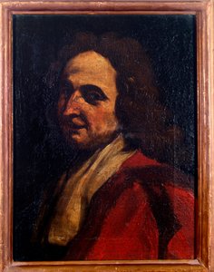 Portrét italského zpěváka Stefana Landiho (1587-1639) Anonymní obraz. 18. století. Bologna, Občanské muzeum Bibliografické muzeum od Unknown artist