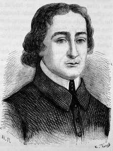 Portrét Jean Baptiste (Jean-Baptiste) Massillon (1663 - 1742). Rytina konce 19. století v „Histoire de France““ od H. Martina. od Unknown artist
