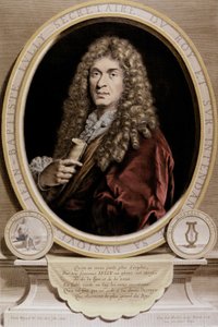Portrét Jean Baptiste Lully (1632-1687). od Unknown artist