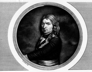 Portrét Jean Etienne Championet, generál francais (1762-1800). Rytina v „“ Kompletní sbírka historických obrazů francouzské revoluce, ve třech svazcích.“““ 1804. od Unknown artist
