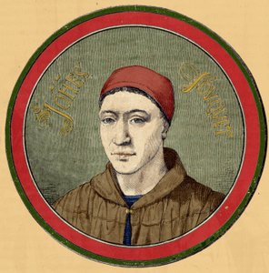 Portrét Jeana Fouqueta (francouzského raně renesančního malíře, cca 1420-1477). od Unknown artist