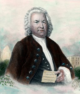Portrét Jeana Sebastiena Bacha (Johann Sebastian Bach od Unknown artist