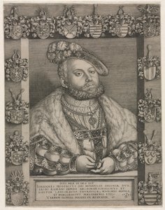 Portrét Jana Fridricha I., „Vznešeného“, saského kurfiřta od Unknown artist