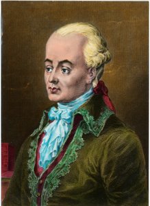 Portrét Luc de Clapiers, markýz de Vauvenargues (1715 - 1747), francouzský moralista. Rytina 18. století. Soukromá sbírka. od Unknown artist