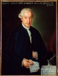 Portrét Pasquale Cafaro (malba) od Unknown artist