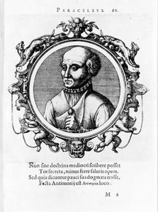 Portrét Philippa Aureolus Theophrastus Bombast von Hohenheim Paracelsus od Unknown artist
