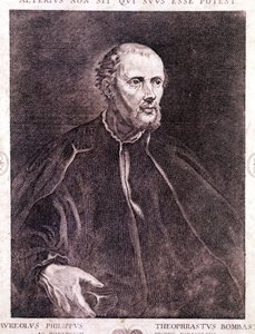 Portrét Philippa Aureolus Theophrastus Bombast von Hohenheim Paracelsus od Unknown artist