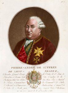 Portrét Pierra Andre de Suffrena ze Saint Tropez od Unknown artist