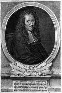 Portrét Pierra Corneille (1606 - 1684). od Unknown artist