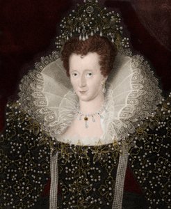 Portrét anglické královny Alžběty Iere (Elizabeth) (1533-1603) Alžběta I. od Unknown artist