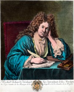 Portrét Richarda Delalanda, superintendenta Hudby krále, v Paříži od Unknown artist