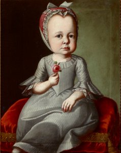 Portrét Sophie Elizabeth von Brukenthal (1749-1753) od Unknown artist