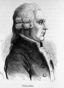 Portrét Thibaudeaua, francouzského politika (1765-1854). od Unknown artist