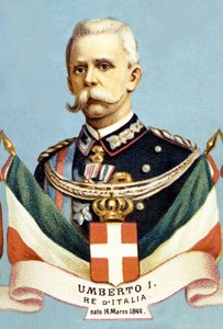 Portrét Umberta 1. italského krále (Humbert I od Unknown artist