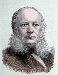 Portrét Wernera von Siemense (1816-1892), německého inženýra a průmyslníka. od Unknown artist