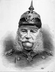 Portrét Williama Friedericha Ludwiga 1., pruského krále a německého císaře (1797-1888). od Unknown artist