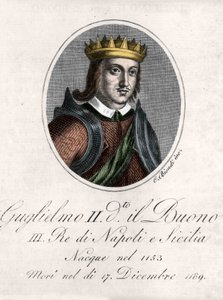 Portrét Viléma II. Dobrého (William the Good od Unknown artist