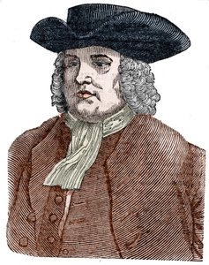 Portrét Williama Penna (1644-1718) zakladatele Pensylvánie. Anglický náboženský reformátor a publicista. od Unknown artist