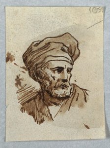 Portrét muže s čepicí od Unknown artist