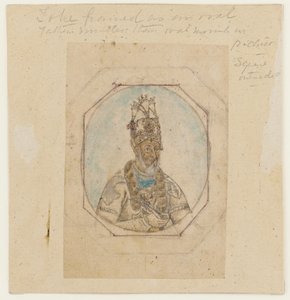 Portrét mughalského vládce od Unknown artist