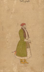 Portrét dvořana Mirzy Muizze od Unknown artist