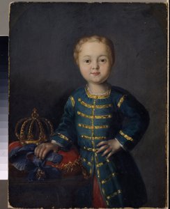 Portrét ruského cara Ivana VI Antonoviče od Unknown artist