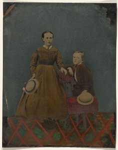 [Portrét chlapce a dívky] od Unknown artist