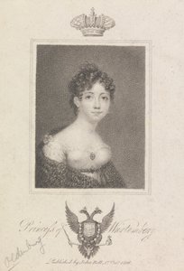 princezna z Würtemberska od Unknown artist