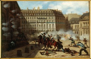 Vtok do vodárenské věže, Place du Palais-Royal, 24. února 2018 od Unknown artist
