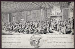 Krčma Ramponaux Tento oblíbený kabaret založil Jean Ramponaux (Ramponneau nebo Ramponeau od Unknown artist