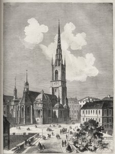 Kostel Riddarholmen - Kostel Riddarholm ve Stockholmu - 1866 - od Unknown artist
