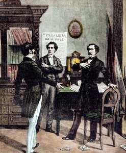 Risorgimento: The Five Days of Milan (Cinque giornate di Milano) (18-22 března 1848): toto je jedna z prvních epizod revolucí z roku 1848 (součást první italské války za nezávislost), která viděla vzestup Milánců. populace povstalců proti od Unknown artist