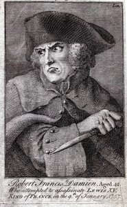 Robert Francois Damiens (Robert Francois Damiens od Unknown artist