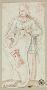 Svatá Barbora od Unknown artist