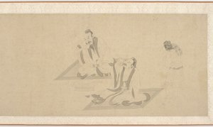Scény ze života Tao Yuanming (část 1) od Unknown artist