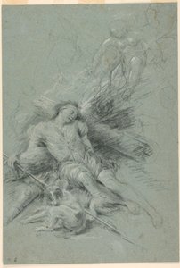 Selene vidí spícího Endymiona od Unknown artist