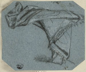 Šál v záhybech od Unknown artist