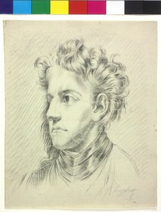 Ramenní popruh Obrázek mladého muže od Unknown artist