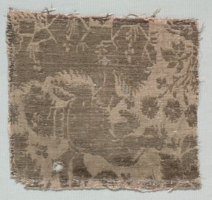 Fragment hedvábí od Unknown artist