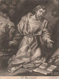 Svatý František od Unknown artist