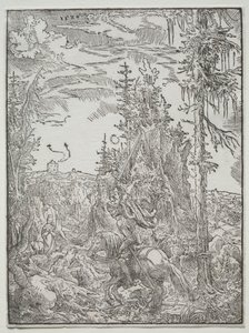 Svatý Jiří a drak od Unknown artist
