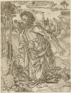 Svatý Jeroným v Pokání od Unknown artist