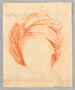 Studie turbanu od Unknown artist