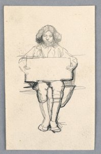 Studie mladého chlapce od Unknown artist