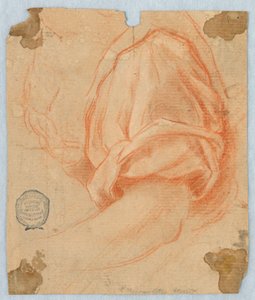 Studie horní části levé paže muže od Unknown artist