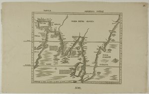 Tabula Moderna Indiae od Unknown artist